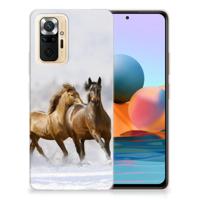 Xiaomi Redmi Note 10 Pro | TPU Hoesje | Paarden - thumbnail