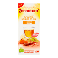 Zonnatura Chai mix kurkuma bio 20 Sachets - thumbnail