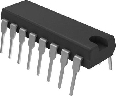 STMicroelectronics Transistor (BJT) - Arrays ULN2003A DIP-16 Aantal kanalen 7 NPN - Darlington