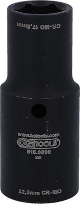 KS Tools 515.0899 515.0899 Verwisselbare kop 17.5 mm, 22.5 mm 1/2