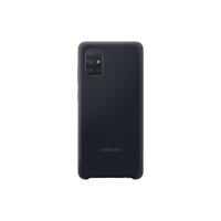 EF-PA715TBEGEU Samsung Silicone Cover Galaxy A71 Black - thumbnail