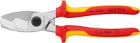 Knipex Kabelschaar met dubbele snijkanten | Geïsoleerd | Meer-componentengrepen | VDE-gekeurd - 95 16 200 SB - thumbnail