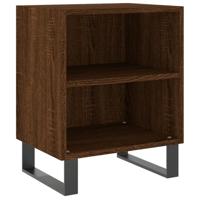 Nachtkastjes 2 st 40x30x50 cm bewerkt hout bruin eikenkleur - thumbnail