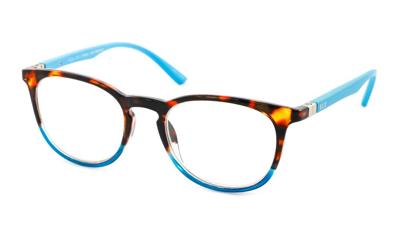 Leesbril Elle EL15936-Havanna Blauw-+2.00