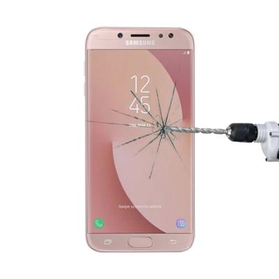 Voor Galaxy J7 (2017) (Amerikaanse versie) 0.3mm 9H oppervlaktehardheid 2.5D Explosieveilig niet-volledig scherm getemperd glas scherm Film