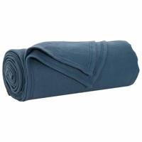 VidaXL Kleden 24 pcs marineblauw 270 x 240 cm fleece - thumbnail