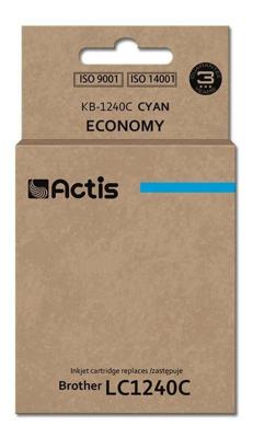 Actis KB-1240C blæk (erstatning Brother LC1240C/LC1220C; Standard; 19 ml; blå)