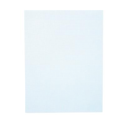 Darice • plastic stramien 26x34cm lichtblauw mesh:7