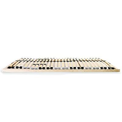 VidaXL Lattenbodem met 28 latten 7 zones 90x200 cm