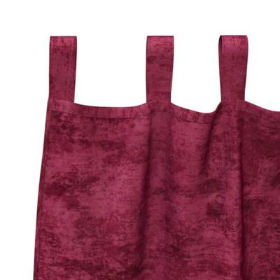VidaXL Velvet gordijnen 2 pcs wijnrood 260 x 140 cm fluweel