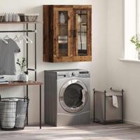 Dressoir Bruin 69.5 x 34 x 90 cm Bewerkt hout - thumbnail