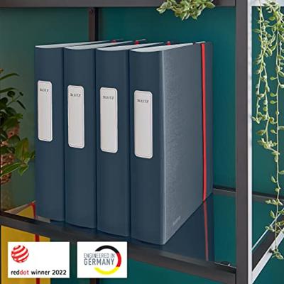 Leitz Cosy ordner Active, rug van 8,2 cm, grijs