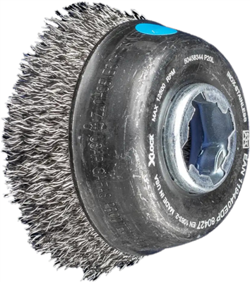 Pferd komborstel inox 75mm 0.30 x-lock pos