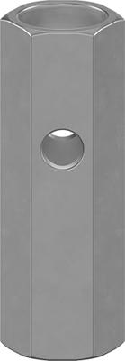 Bosch Accessoires Adapters voor menggarden 60 mm 1st - 2607990019