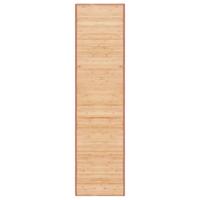 VidaXL Tapijt 80x300 cm bamboe bruin - thumbnail