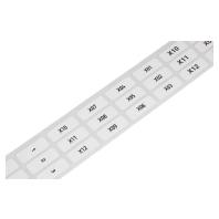 WAGO 210-808 Etiket voor thermotransferbedrukking 25 x 9.5 mm Kleur van het label: Wit Aantal etiketten: 1500