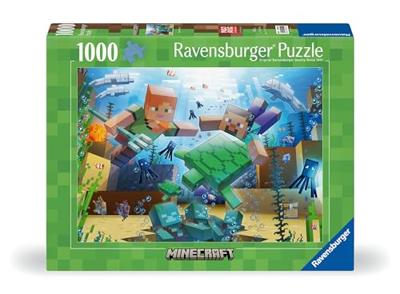 Ravensburger legpuzzel minecraft mosaic, 1000st. Ravensburger legpuzzel minecraft mosaic, 1000st.