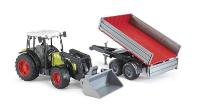 Bruder tractor met aanhanger