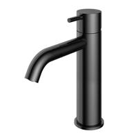 Hotbath Cobber Hoge Wastafelkraan Zwart Chroom CB003MC - thumbnail