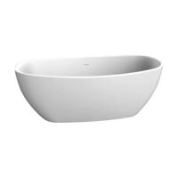 Vrijstaand Bad Best Design Orto 180x85x64 cm Solid Surface Mat Wit - thumbnail