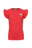 LOOXS Little Zomer t-shirt meisjes s/s rib - rood - thumbnail