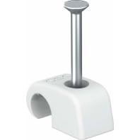 OBO Bettermann 2228422 Nagelklem Zuiver wit 100 stuk(s)