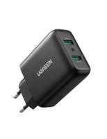 UGREEN 10216 Laadadapter 36 W USB 3.0 bus A, USB 3.0 bus A Zwart Binnen - thumbnail