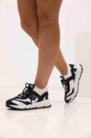 Philipp Plein Sneakers 78998 Dames/Kids Wit/Zwart - Maat 38 - Kleur: WitZwart | Soccerfanshop - thumbnail