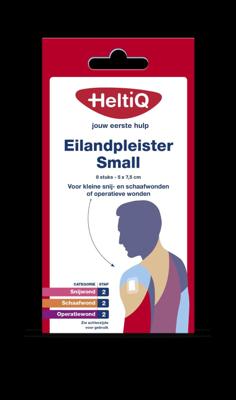 Heltiq Eilandpleisters small 5 x 7.5cm 8 Stuks Heltiq Eilandpleisters small 5 x 7.5cm 8 Stuks