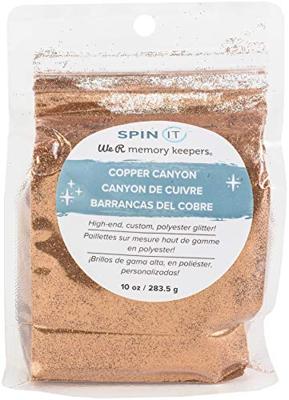 We R Makers • spin it extra fine glitter copper canyon