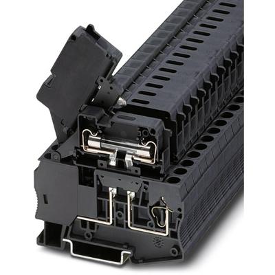 Phoenix Contact 3038778 Zekering-serieklem 8.2 mm Spanveer Zwart 50 stuk(s)