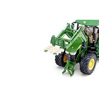 Siku Control bestuurbare tractor John Deere 7310R met voorlader en Bluetooth App besturing - thumbnail