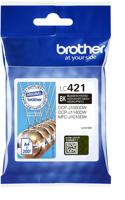Brother Inktcartridge LC-421BK Origineel Zwart LC421BK - thumbnail