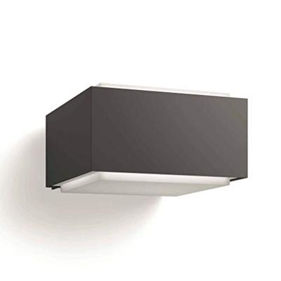 PHILIPS Hedgehog Buitenwandlamp - Antraciet - 1x42W - thumbnail