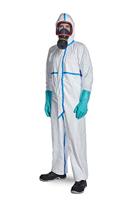 Wegwerpoverall Tyvek® 600 Plus maat XL wit PSA-categorie III DUPONT - thumbnail