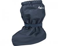 Playshoes overschoenen fleece gevoerd uni navy Maat - thumbnail