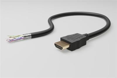 HDMI kabel - 1.4 - High Speed - Geschikt voor 4K Ultra HD 2160p en 3D-weergave - Beschikt over Ethernet - 0.5 meter - Korte HDMI kabel - Zwart HDMI kabel - 1.4 - High Speed - Geschikt voor 4K Ultra HD 2160p en 3D-weergave - Beschikt over Ethernet - 0.5 meter - Korte HDMI kabel - Zwart