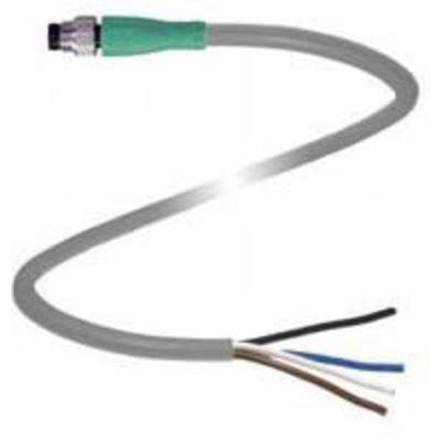 Pepperl+Fuchs 240807-100006 Sensor/actuator connector, geassembleerd Aantal polen (sensoren): 4 3 m 1 stuk(s)