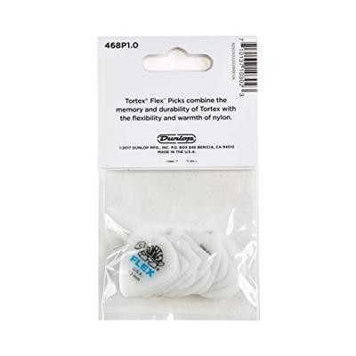 Dunlop 468P100 Tortex Flex Jazz III Pick 1.00 mm plectrumset (12 stuks)