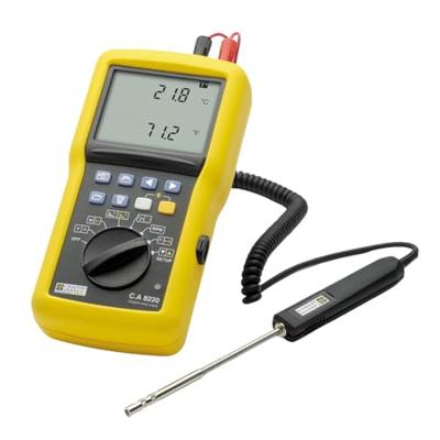 Chauvin Arnoux C.A 8220 Netwerkanalyser 1-fasig Met logger