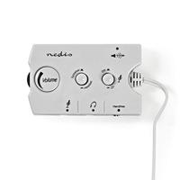 Nedis audio schakelaar voor microfoon, hoofdtelefoon en luidsprekers - thumbnail