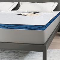 Matraspads Wit en Blauw 200 x 200 cm - thumbnail