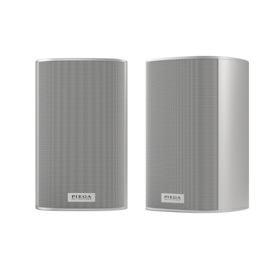 Piega: Ace 30 TX en RX actieve boekenplank speakers - 2 stuks - Zilver Piega: Ace 30 TX en RX actieve boekenplank speakers - 2 stuks - Zilver