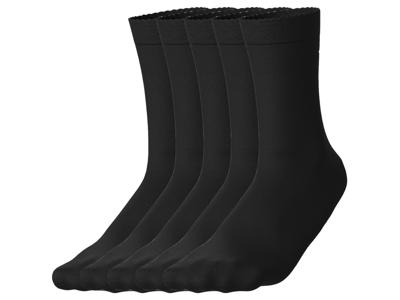 esmara 5 Paar sokken (Zwart, 35-38)