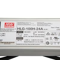 Mean Well HLG-100H-24A LED-driver, LED-transformator Constante spanning, Constante stroomsterkte 96 W 4 A 24 V/DC PFC-schakeling, Overbelastingsbescherming, - thumbnail