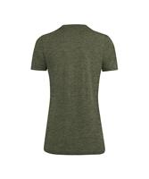 JAKO 6129D T-Shirt Premium Basics Dames - Kaki Gemeleerd - 44 - thumbnail