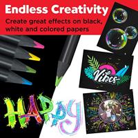 Faber Castell Kleurpotlood Black Edition - 12 stuks neon+pastel - thumbnail
