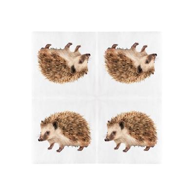 Esschert Design servetten egel 33x33cm