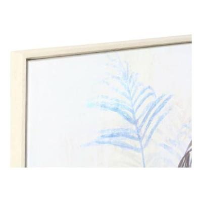 Schilderij DKD Home Decor Planten 83 x 4,5 x 123 cm Scandinavisch (2 Stuks)