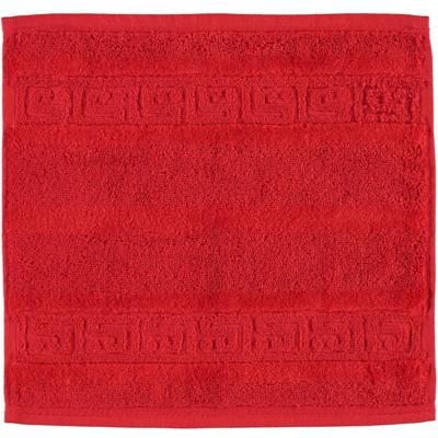 Cawö Cawö Noblesse Uni Gezichtsdoekje Rood
